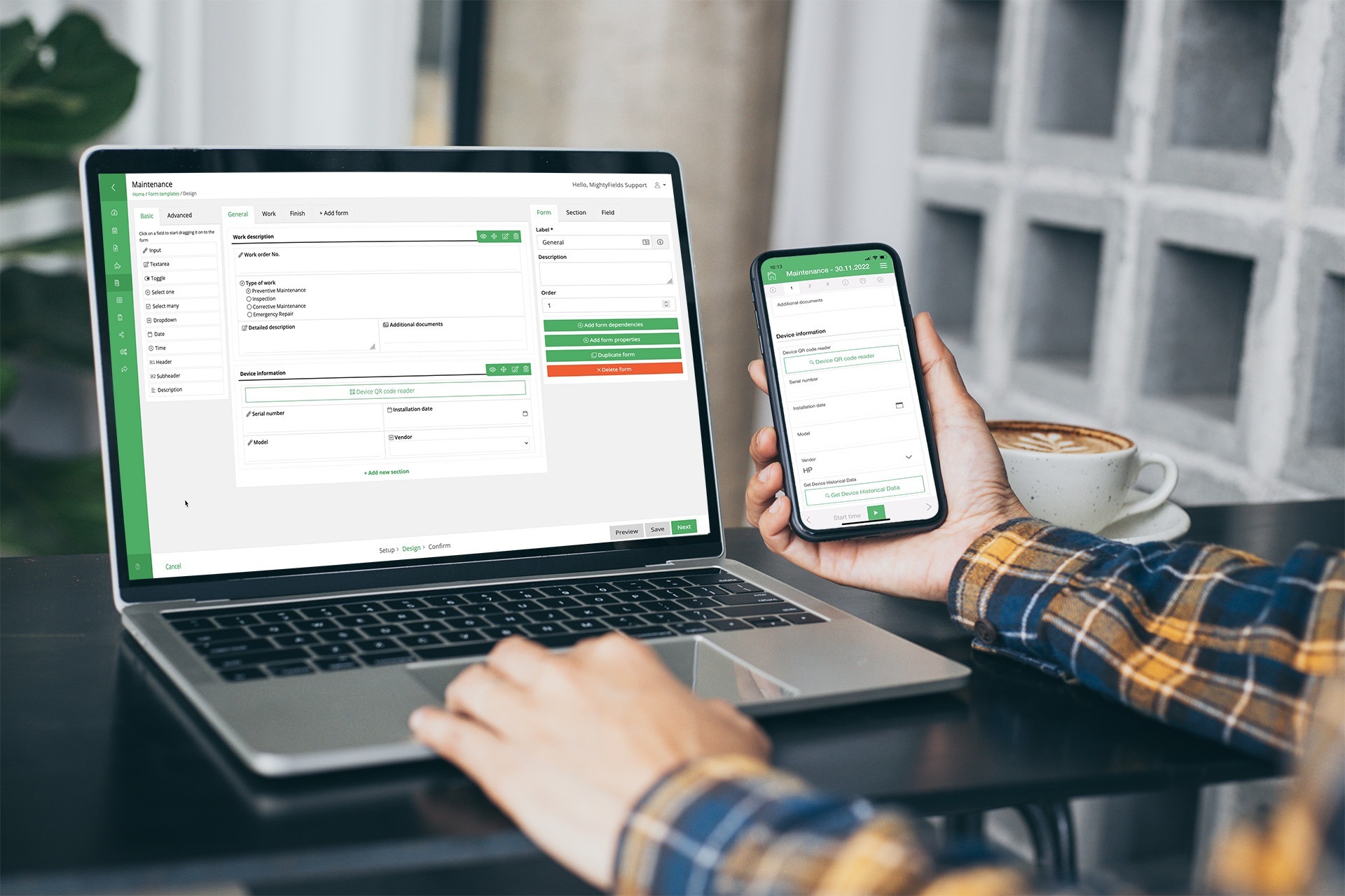 Design field data capture with ease – MightyFields